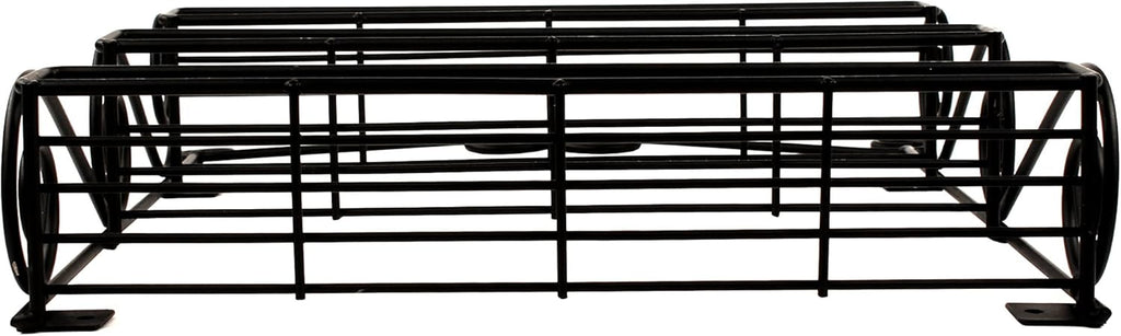 Spectrum Diversified 3-Tier Wall-Mounted Spice Rack Organizer - Traditional Design for Kitchen & Cabinet
