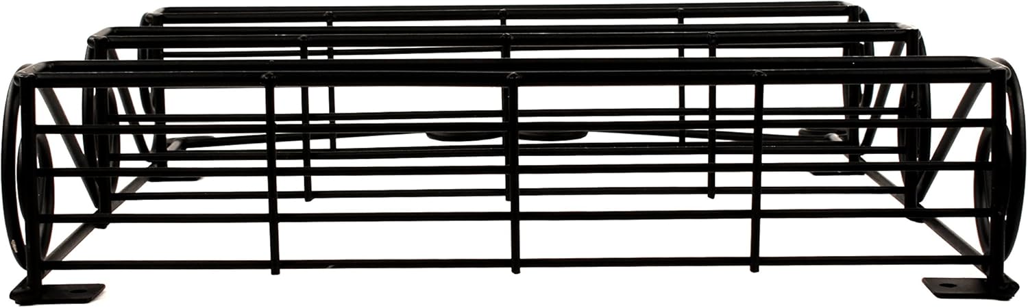Spectrum Diversified 3-Tier Wall-Mounted Spice Rack Organizer - Traditional Design for Kitchen & Cabinet