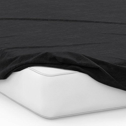 Northwest Ashford Home Essentials Bedding, 3 Piece Twin Size Sheet Set, Stretch Limo Black