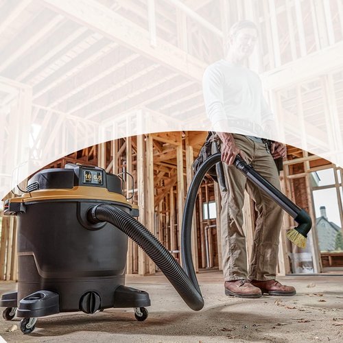 GHAMADE Vacuum Accessories & Attachments for Shop Vac 2-1/2'' - Vacuum Dust Brush & Extension Wand Compatible with Vacuums Using 2-1/4'' Inner Diameter Accessories (Horsehair, 2-1/4'')