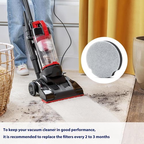 4 Pack Filter Replacement for Bissell PowerForce Compact Lightweight Vacuum Cleaner 1520 2112, Compatible with Bissell Turbo Bagless 2690 Cleanview 3508 Cleaner, Compare to Part #1604896/160-4896