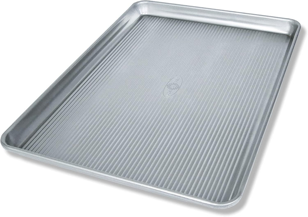 USA Pan Extra Large Half Sheet Baking Pans - Commercial Grade Aluminized Steel Bakeware