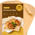 Unbleached 400Pcs Silicone Coated Parchment Paper Sheets | 12x16 Inch Non-Stick Baking Paper for Oven & Air Fryer