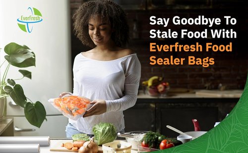 EverFresh Vacuum Sealer Rolls - 11" x 25' | 15% Thicker, BPA Free | 4 Pack Compatible with FoodSaver