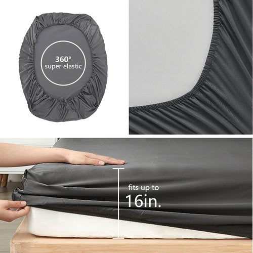 ROWADALO 6 Pieces Bed in A Bag Gamer Bedding Set for Boys Kids Adult Gaming Comforters Set,Boys Bed in A Bag Set Full Size Comforter with Fitted Sheet Flat Sheet Pillowcase pillowsham,DJTH5026Full