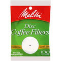 Melitta Disc Coffee Filters for Percolators, White, 3.5-Inch, 100 Count (Pack of 24) 2400 Total Filters Count