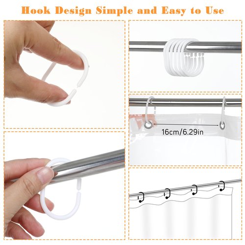Qulkws Goldfish Clear Shower Curtain Liner 72x78 Inches Waterproof PEVA Lightweight Bath Fashion Shower Curtain Cute Bathroom Showers Liner with 12 Grommets Hooks for Bathroom Bathtub Decor