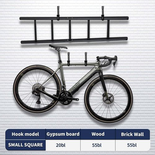 Dreecy J Heavy-Duty Utility Hooks - Black Garage Storage Solution | 6-Pack for Organizing