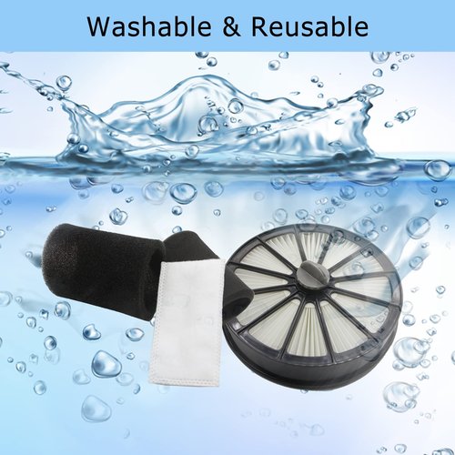 Aolleteau 2087 Filter Compatible with Bissell 2087 Series Pet Hair Eraser Lift-Off Upright Vacuum 2087 20872 20874 20878 2087Q 2087R (1 Pack Post-Motor Filter & 1 Pack Pre-Motor Filter)