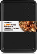 Half Sheet Pan by [Brand Name] - 17.3” x 13.1” Non-Stick Baking Sheets | Heavy-Duty Cookie Trays
