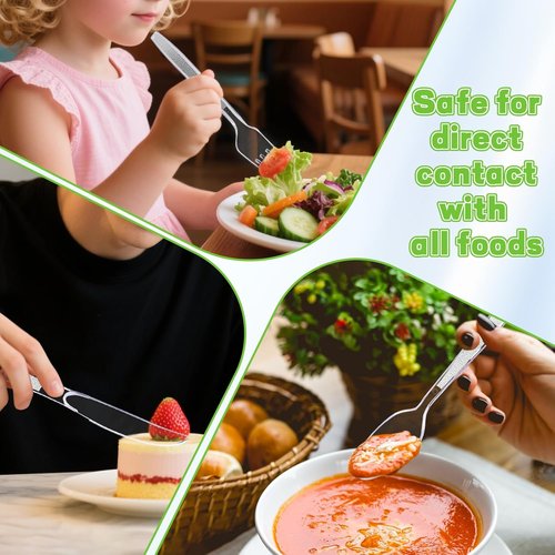 7.1 Extra Heavy Duty Plastic Forks - 120 Count Premium Disposable, BPA-Free & Heat Resistant for Parties