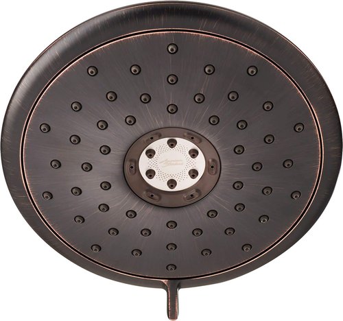 American Standard 9038074.295 Spectra Fixed 4-Function Adjustable Shower Head 7-inch 1.8 GPM, Brushed Nickel