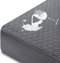 Premium Waterproof Mattress Protector - California King Size | Breathable Cooling Bed Cover in Gray