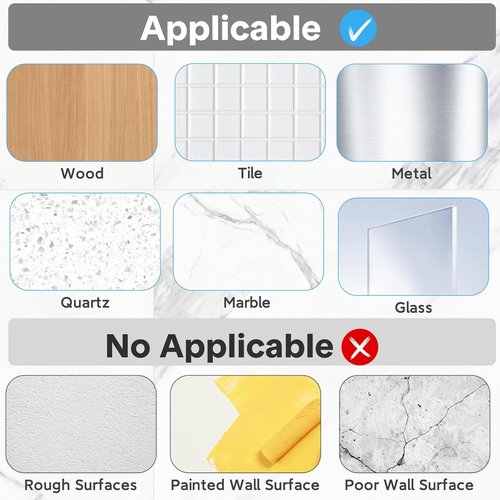 Lsnisni Shower Caddy Adhesive Replacement - Strong Waterproof Hooks for Easy Bathroom Storage | 3 Pack