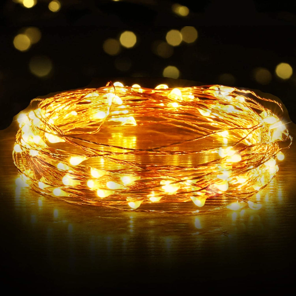 Ariceleo LED String Light Bundle - 16.4ft Battery & USB Powered for Versatile Outdoor Decor