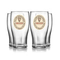 Guinness Vintage Label Pint Glass Gift Set – 4 Pack | Official Merchandise | 20oz Tulip Beer Glasses | Collectible Irish Pub Barware for Fans & Home Bars
