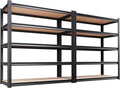 Heavy Duty Metal Shelving Unit by [Brand Name] - Adjustable 5-Tier Garage Storage Rack | 2050 lbs Capacity, 71"x46"x18"