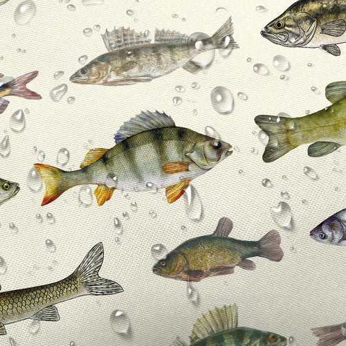 Sanzugh Rustic Cabin Fishing Shower Curtain, Country Lake House River Fish Hunting Fabric Shower Curtains Set for Men Bathroom Decorative with Hooks 72 X 72 Inch Camo Bath Decor