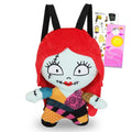 Nightmare Before Christmas Sally Plush Backpack Set - Bundle with 14" Deluxe Plushie Toy with Carrying Straps, Stickers, More | NBC Gifts for Kids