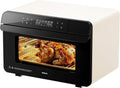 ROBAM Toaster Air Fryer Combi Oven - 20-in-1 Countertop Steam Oven with Multi-Stage Cooking & 30 Recipes (White)