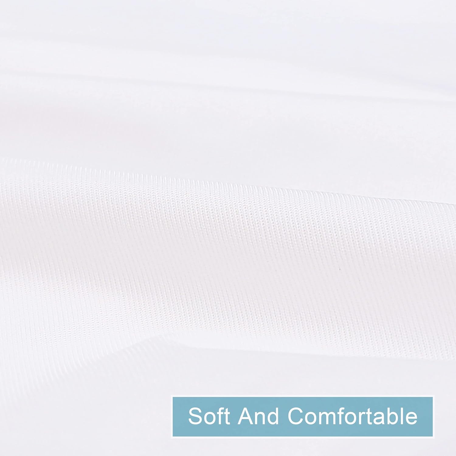 NTBAY Waterproof Pillow Protectors - Super Soft Zippered Covers | 20x26 Inches | Pure White, 4 Pack
