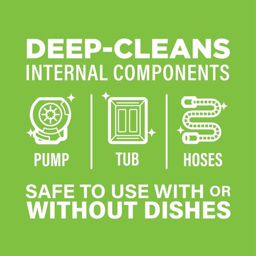 Affresh Dishwasher Cleaner - Eliminates Odors & Bacteria | 6 Tablets for 6-Month Supply