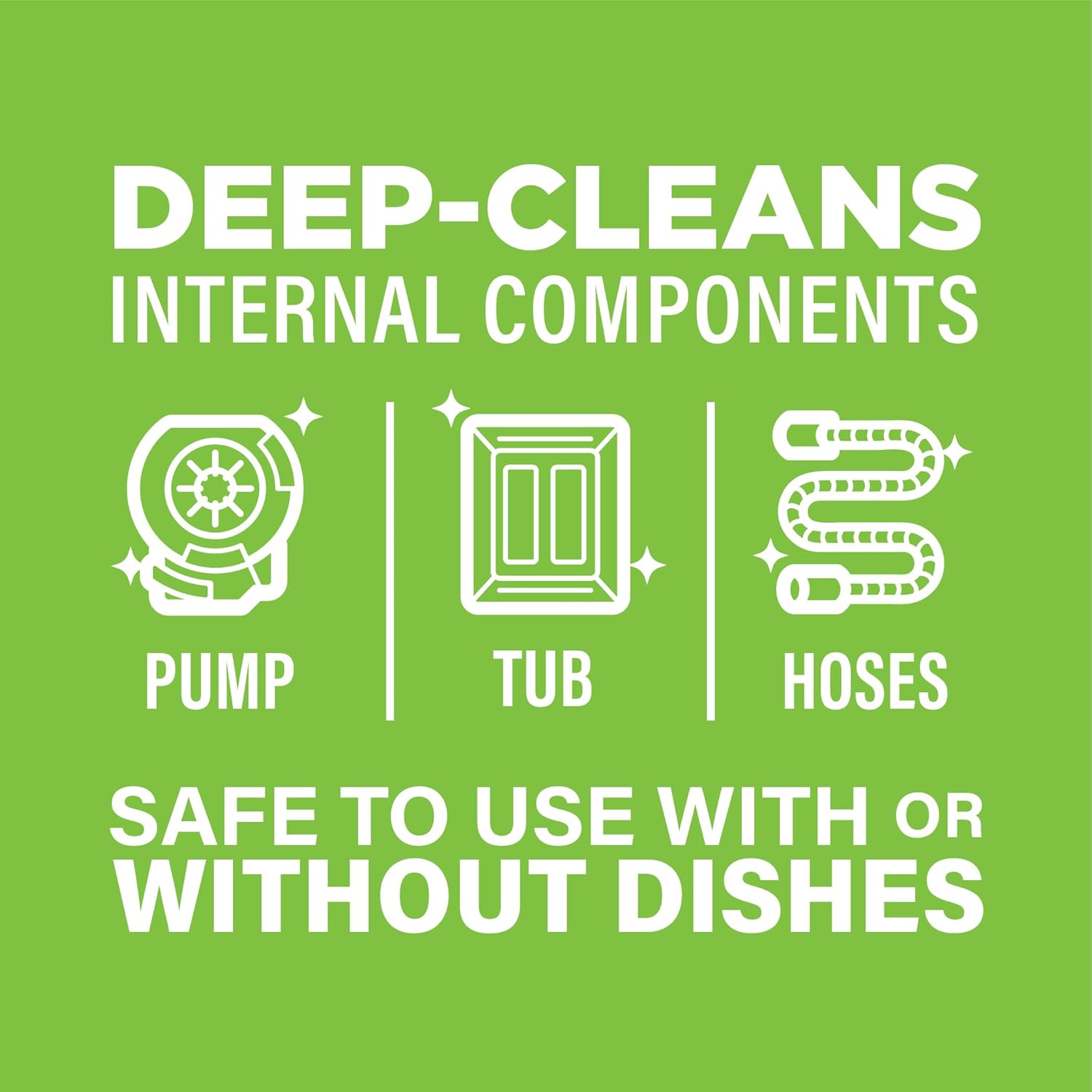 Affresh Dishwasher Cleaner - Eliminates Odor-Causing Bacteria & Grime | 6 Tablets for 6-Month Supply