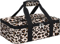 Skiennix Insulated Casserole Carrier - Portable Hot/Cold Food Tote for Potlucks | Fits 9" x 13" Dish - Leopard