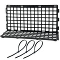 Neehows 12 Pcs Under Couch Blocker for Pets, Bed Blocker with 100 Durable Zip Ties (25cm length, 5mm width), Plastic Under Sofa Toy Stopper Bed Barriers for Cats Dogs Furniture - Black