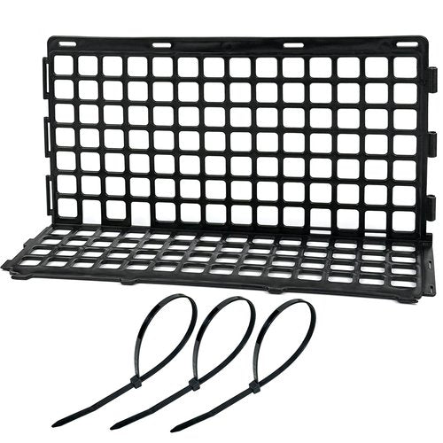 Neehows 12 Pcs Under Couch Blocker for Pets, Bed Blocker with 100 Durable Zip Ties (25cm length, 5mm width), Plastic Under Sofa Toy Stopper Bed Barriers for Cats Dogs Furniture - Black