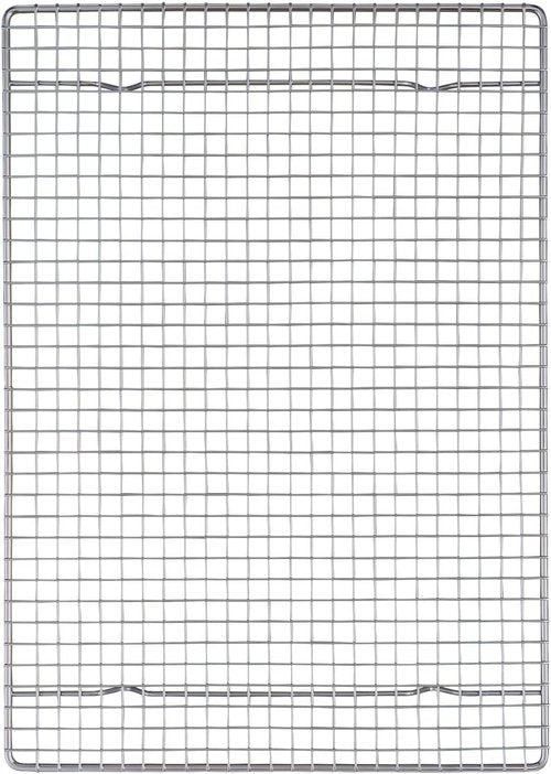 Mrs. Anderson's Baking Cooling Rack - Heavy Duty Steel for Half Sheet Pans | 16.5 x 11.875 x 0.625 Inches