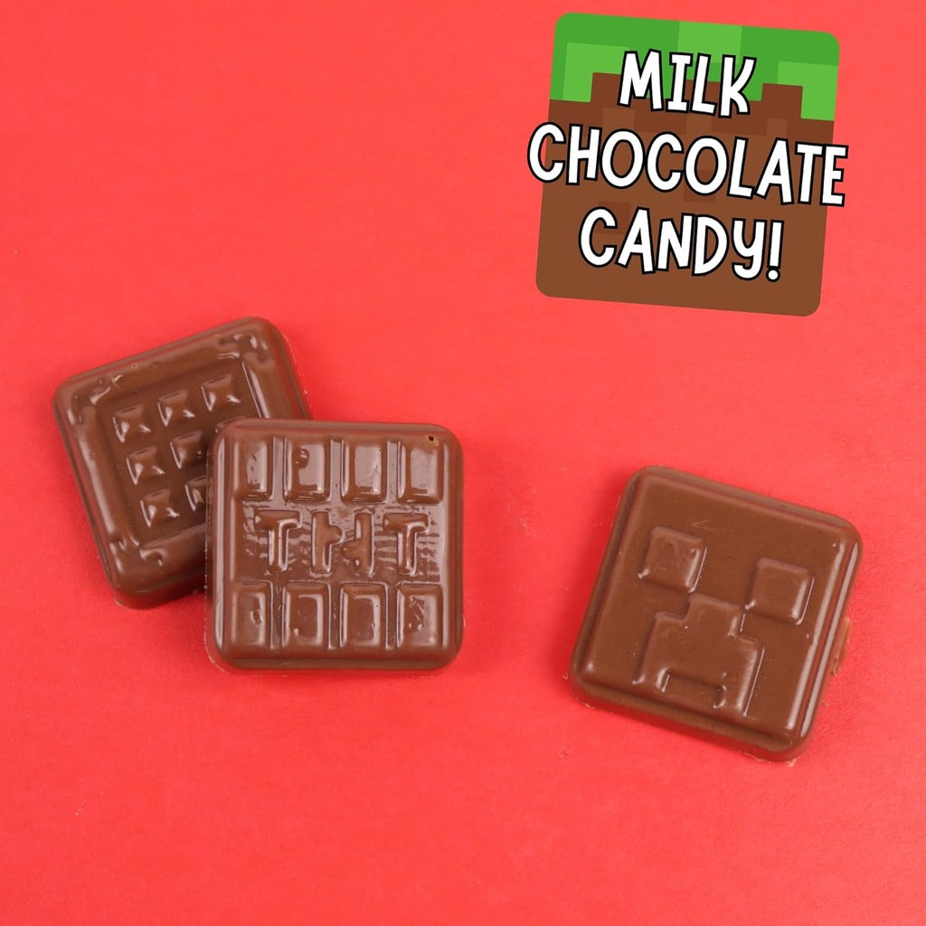 2025 Minecraft Advent Calendar - 24-Day Holiday Countdown with Chocolate Treats - 1.76 Ounce