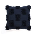 Lush Decor Tina Dots Decorative Throw Pillow, 20" W x 20" L, Navy - Square Pillow - Throw Pillows For Bed, Couch, Or Chair