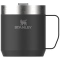 Stanley 1913 Classic Legendary Camp Travel Mug 0.35L - Keeps 1.5 Hours Hot - 3 Hours Cold - Dishwasher Safe - Stainless Steel Coffee Cup - BPA-Free - Matte Black