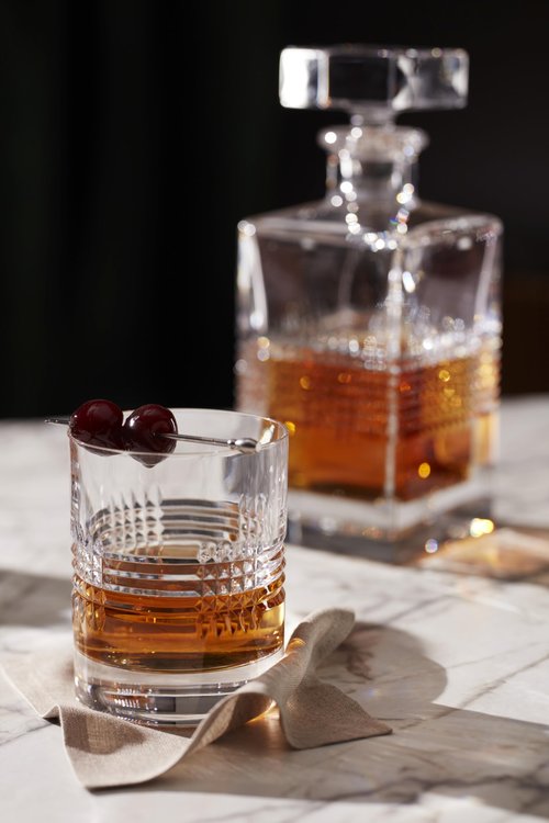 Reed & Barton Reed and Barton 894596 Sloane Double Old Fashioned, Set of 4