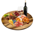 20'' Acacia Wooden Lazy Susan for Table Top,Large Lazy Susan for Dining Table,Table Turntable Storage,Extra Large Lazy Susans Organizer with Durable,Turning Turntable for Cabinet,Countertop or Pantry
