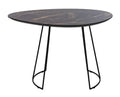 Safavieh Home Brooks Modern Faux Grey Sandstone and Black Side Table