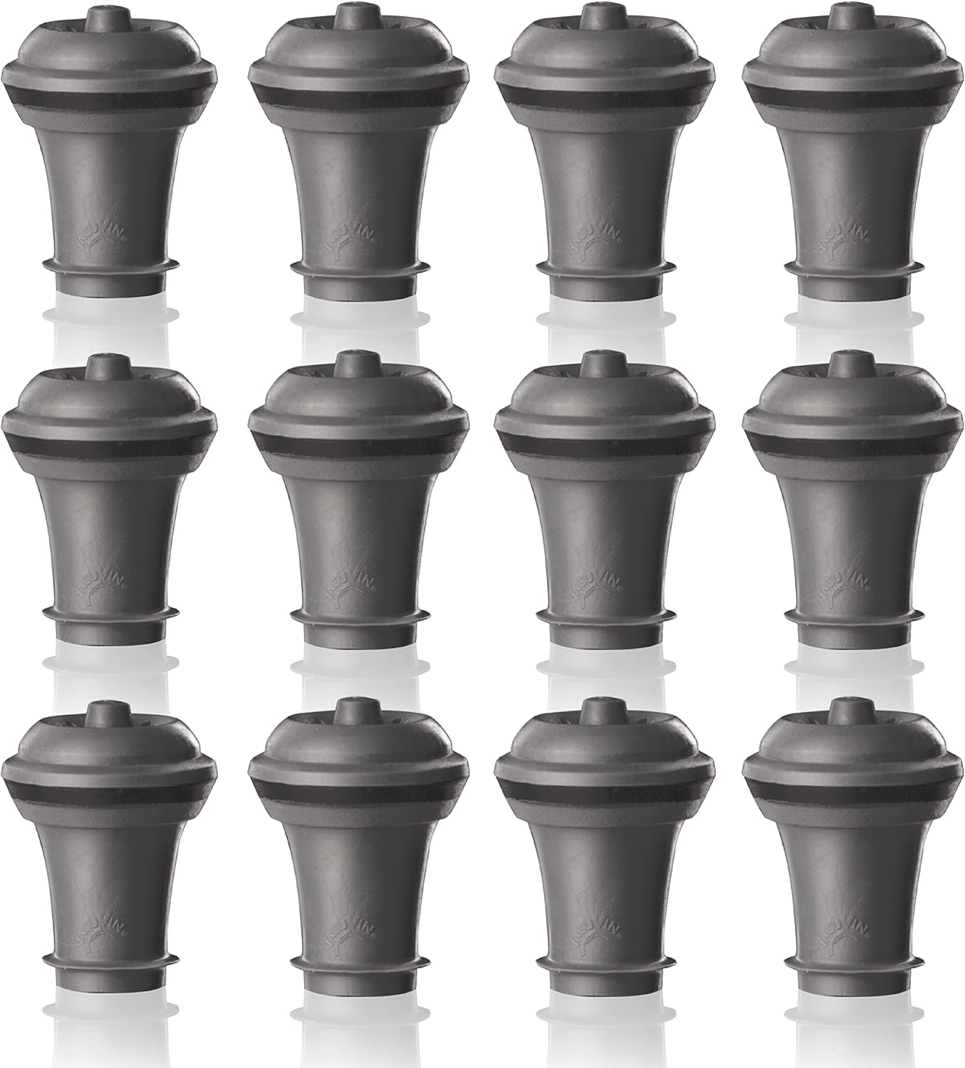 Vacu Vin Wine Saver Extra Stoppers, Set of 12 by Vacu Vin