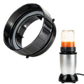 Adapter for Magic Bullet Blender And Ball Wide-Mouth Mason Jar - Blend Directly in a Mason Jar Replace Plastic Cup-Accessory for 250 Watt Magic Bullet Blender