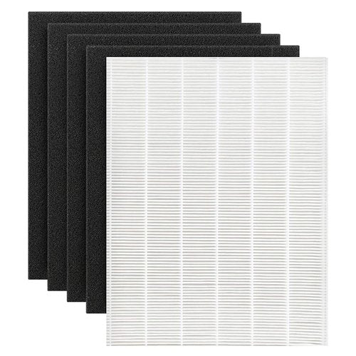 D480 Replacement Filter D4 Compatible with Winix D480 Air Purifier, H13 True HEPA Filter+ 4 Pack Activated Carbon Filters, Item Number 1712-0100-00