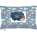 My Little Dreamy Toddler Pillow - Soft Organic Cotton Travel Pillow with Case | 13x18 Inches, Machine Washable, Ideal for Ages 2-5