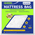 HEZEFAFA 1PK Queen Size Mattress Bag for Moving, Plastic Mattress Protector Cover, Heavy-Duty Mattress Moving Cover Bags (Strong Plastic, Queen)