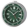 SEIKO Mai Bedroom Alarm Clock, Metallic Green
