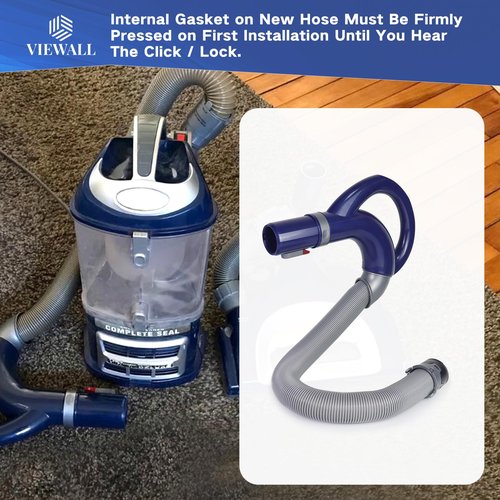 Upgraded Replacement Hose Handle for Shark NV360 NV350 NV351 NV352 NV355 NV356 NV357 NV358 NV370 UV541 NV390 NV391 NV392 CU520 Navigator Lift Away Vacuum Clener 207FFJ360 113FFJ (Blue)