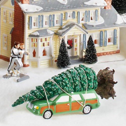 Department 56 Griswold Family Tree Figurine - National Lampoon's Christmas Vacation - 3.15 Inch, Multicolor