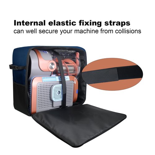 Slushie Machine Travel Bag Frozen Drink Maker Carrying Case Waterproof Nylon Storage Bag for Ninja SLUSHi Max | XXL Smart Frozen Drink Maker FS605/Ninja Slushie Machine FS605SG /FS605IV,150oz