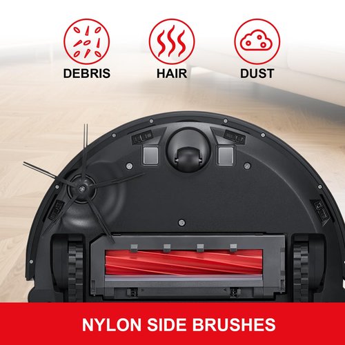 23 PCS Accessories Kit for Roborock S7 MaxV Ultra Robot Vacuum Cleaner, Replacement Parts Include 2 Main Brushes, 1 High-Speed Cleaning Brush, 6 Mop Pads, 4 Dust Bags, 6 Side Brushes, 4 Filters