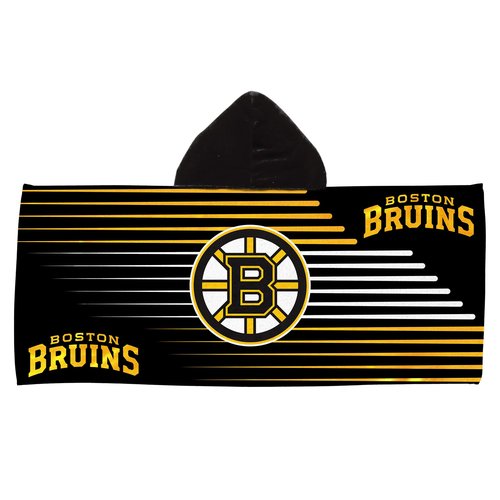 Northwest Boston Bruins NHL Goalie Youth Hooded Towel 22x51 inches