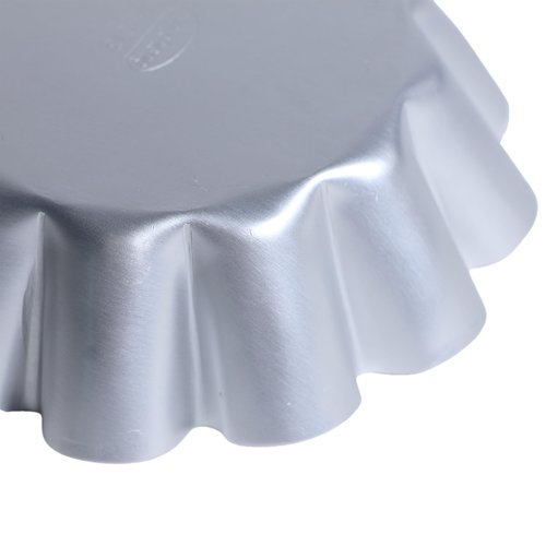 FAQQI 6 Pcs, Large 4.5 Inches Ensaymada Molder Filipino, Bibingka Molder Filipino, Torta Molder – Extra Large Round Cake Pan with Wave Edge for Traditional Filipino Desserts, Perfect for Ensaymada