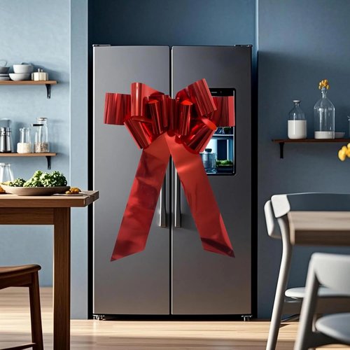 Big Car Bow - 30-Inch Giant Red Gift Bow for Cars, Birthdays, Christmas & Parties | Perfect for New House Decorations